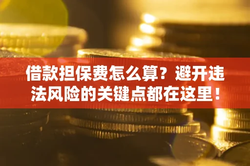 济南借款担保费怎么算？避开违法风险的关键点都在这里！