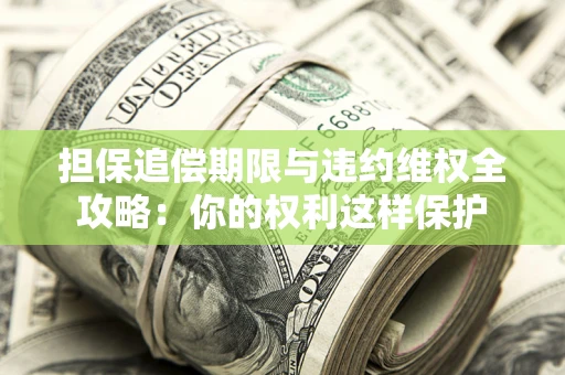济南担保追偿期限与违约维权全攻略：你的权利这样保护