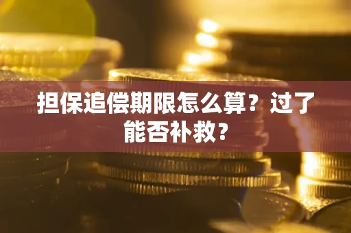 济南担保追偿期限怎么算？过了能否补救？